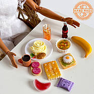 Лялькова їжа "Комплексний обід" Hand Made Nestwood 11 одиниць, фото 4