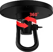 Пневмогруша боксерська RDX 2Y Boxing Speed Ball Leather Multi Yellow/Blue, фото 4