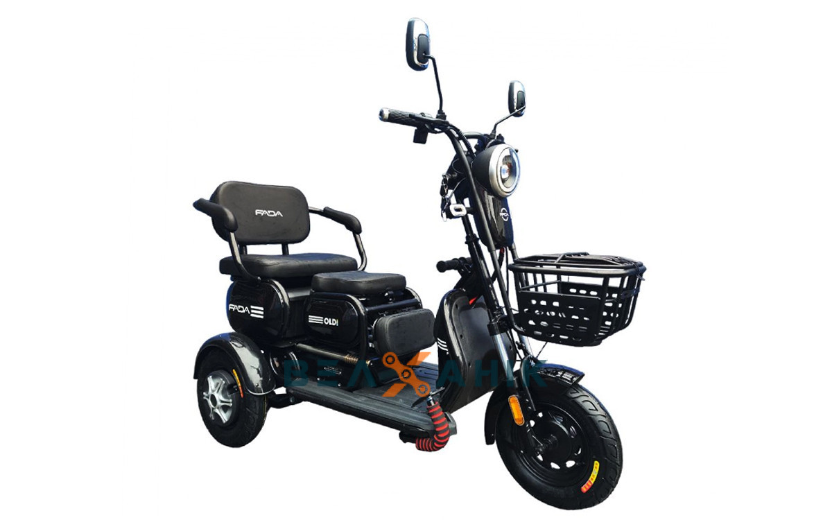 Електротрайк FADA FDET 053LA-60 OLDi-3 Black