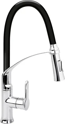 Кухонний змішувач Fala Flexible 2-Black 75675