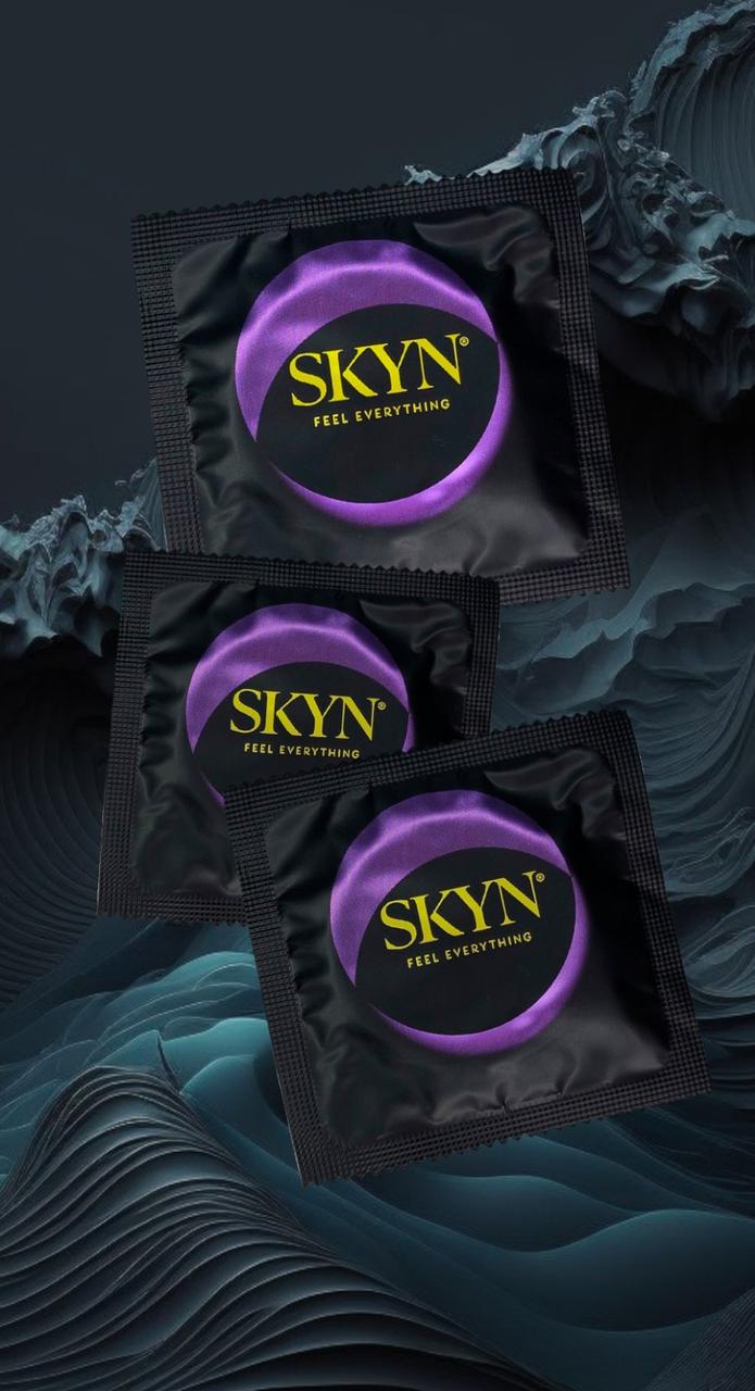 Безлатексні тонкі поліізопренові презервативи для сексу гладкі SKYN ELITE (по 1шт), фото 1