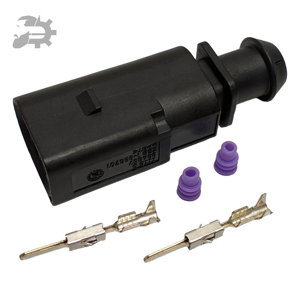 Разъем датчика износа колодок Ку3 Ауди 1J0973802 (ID#2221409075), цена ...