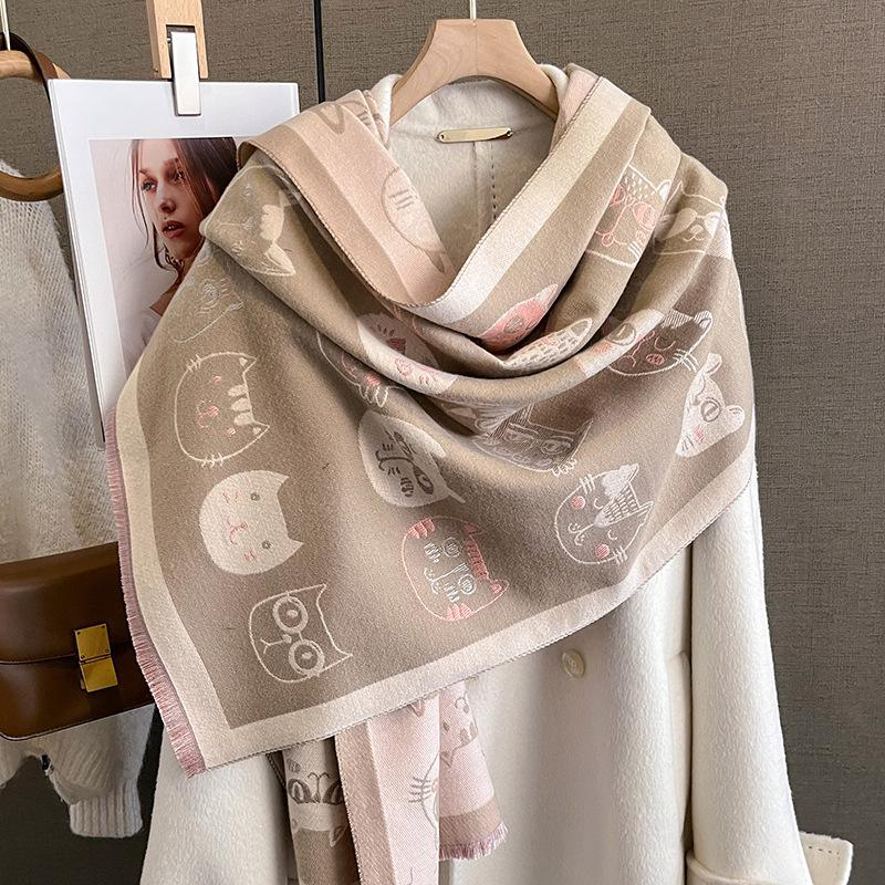 Кашеміровий шарф Cashmere 102015
