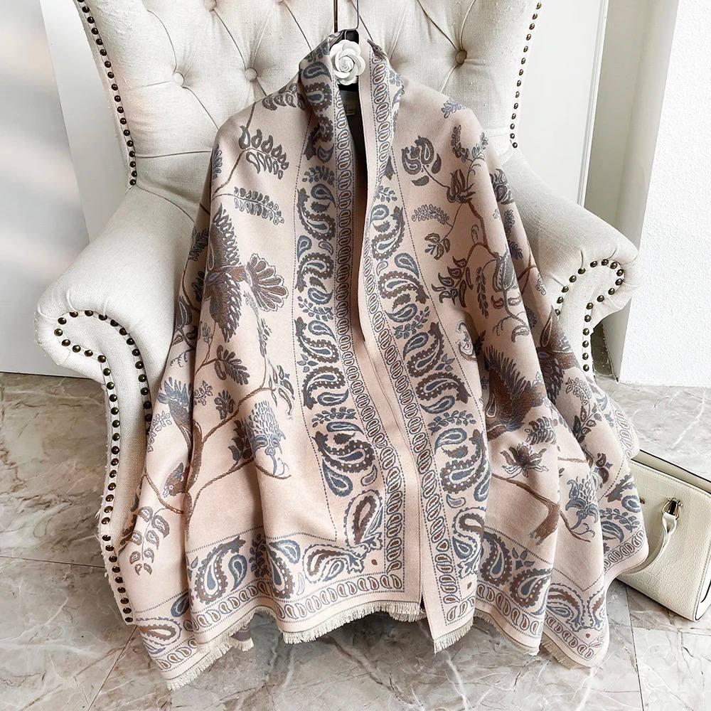 Кашеміровий шарф Cashmere 102022