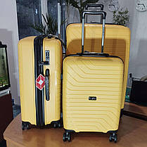 Валіза Swissbrand Eden (M) Yellow (SWB_LHEDE002M), фото 4