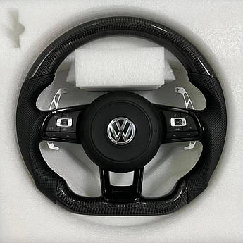 Кермо карбонове Volkswagen VW 7 Фольксваген Golf Polo Jetta Passat Touareg Tiguan кермо