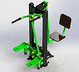 Степер - жим ногами горизонтальний SiverSport SL-150, фото 3