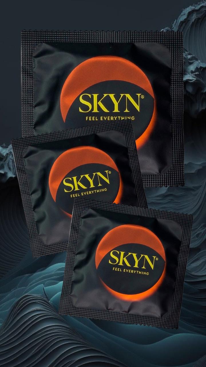 Безлатексні поліізопренові презервативи SKYN Warming (зігрівальним ефектом) (по 1 шт.), фото 1