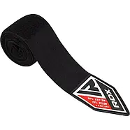 Бинти для боксу RDX WX Professional Boxing Hand Wraps Black (4.5м.), фото 4