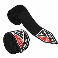 Бинти для боксу RDX WX Professional Boxing Hand Wraps Black (4.5м.), фото 3