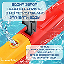 Портативний Водний Бластер на акумуляторі  для Дітей та Дорослих EB6788-32 Акула Червоний, фото 4