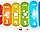 Іграшка великий навчальний ксилофон на колесах  Фишер Прайс Fisher-Price Giant Light-Up Xylophone HKB78, фото 8