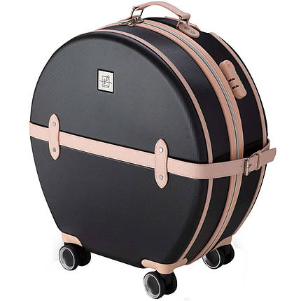 Валіза Semi Line 20" (S) Black/Pink Cream (T5671-2), фото 1