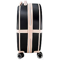 Валіза Semi Line 20" (S) Black/Pink Cream (T5671-2), фото 6