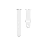 Ремінець Apple Watch silicone 42/44/45/49 mm White, фото 5