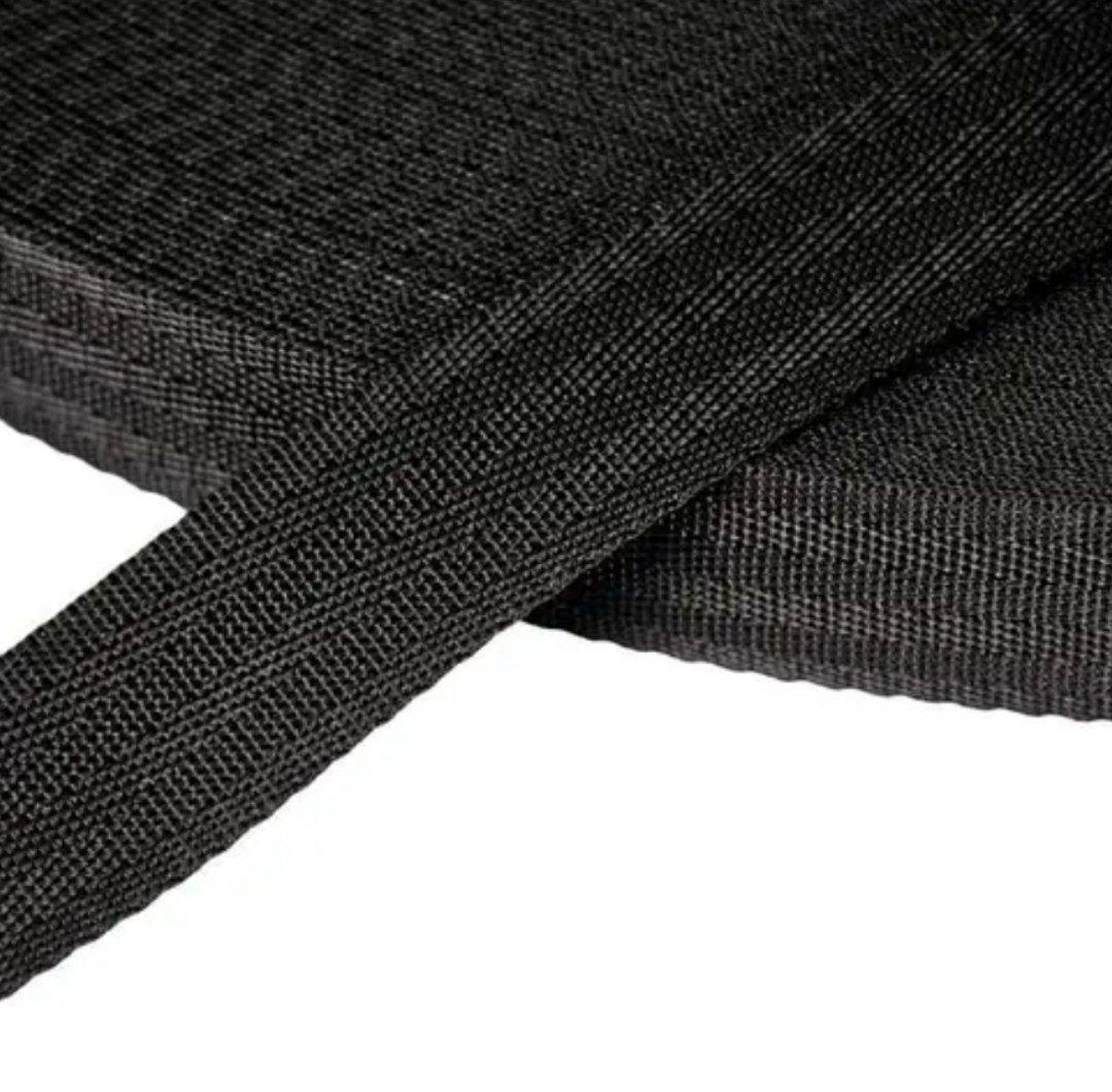 Стрічка ремінна (стропа) "Ялинка" 30мм 100м чорна