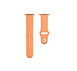 Ремінець Apple Watch silicone 42/44/45/49 mm Papaya, фото 4