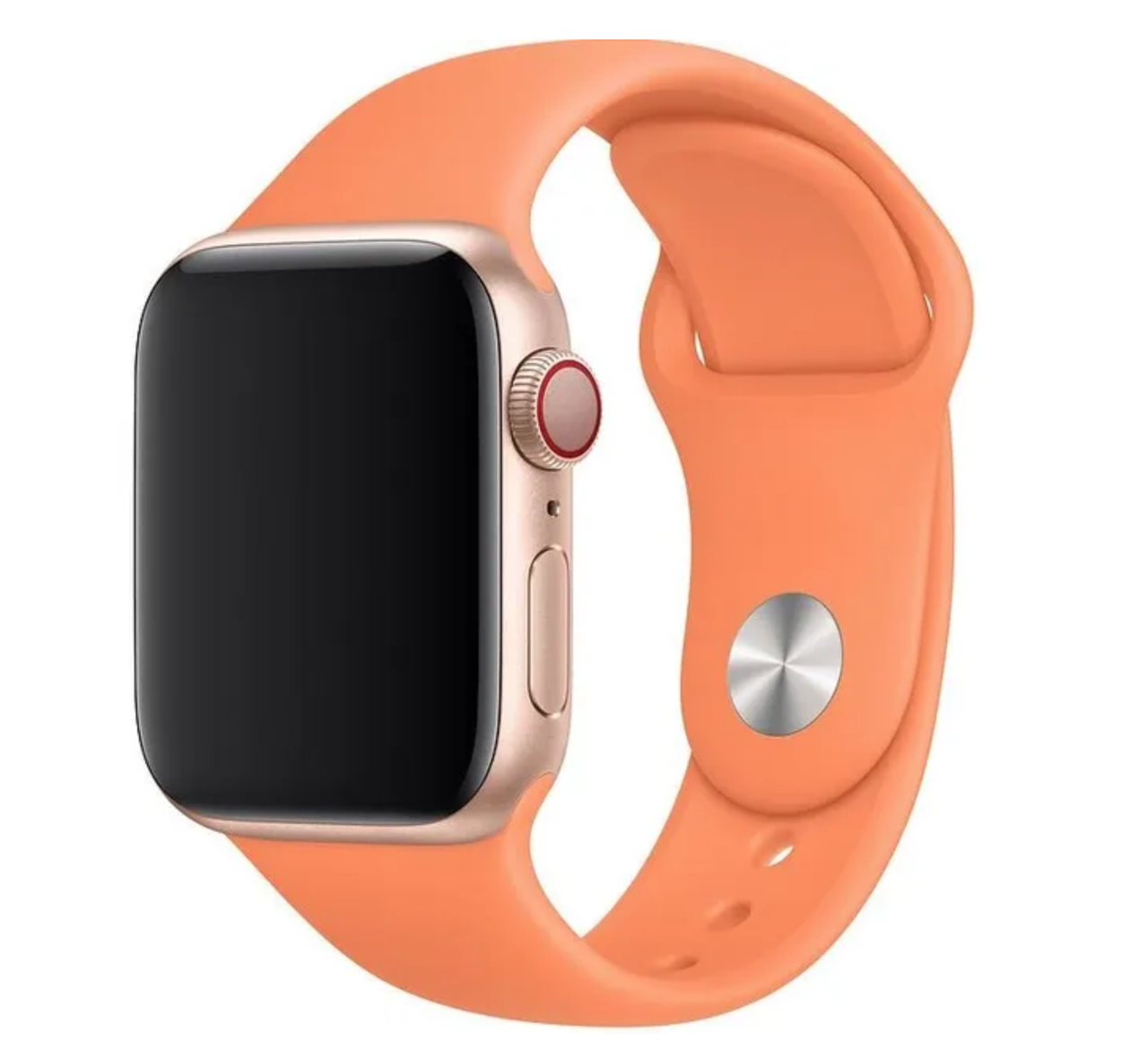 Ремінець Apple Watch silicone 42/44/45/49 mm Papaya