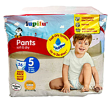 Підгузки-трусики Lupilu soft&dry 5 (12-17кг) 36шт