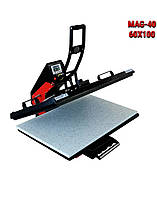 Термопрес планшетний 60x100 MAG-40 самовідчиняється з висувною плитою