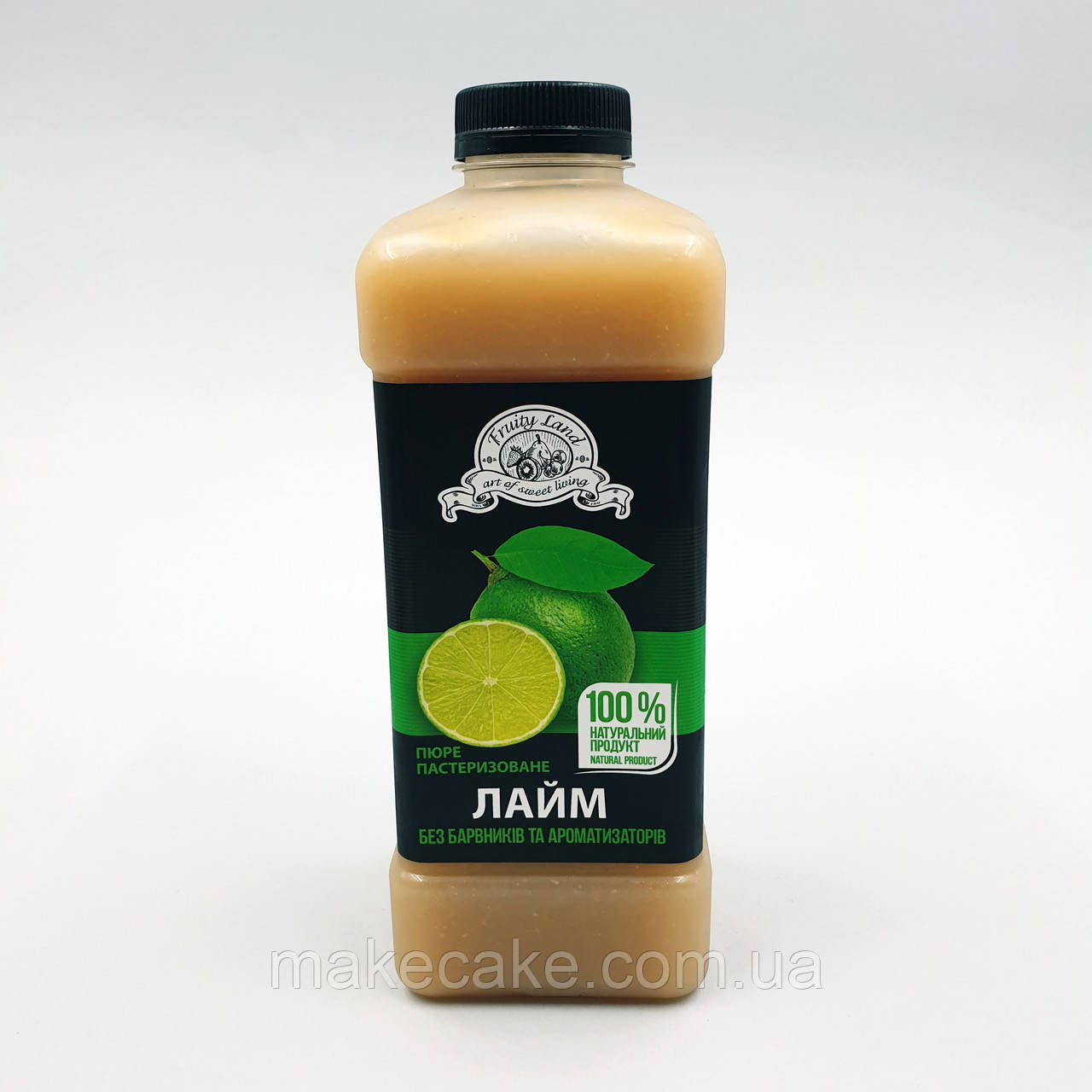 Пюре пастеризоване Fruity Land Лайм — 1 кг, фото 1