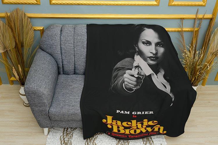 Плед «Фільм Тарантіно. Джекі Браун. Tarantino Film. Jackie Brown»