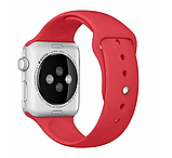 Ремінець Apple Watch silicone 38/40/41 mm Red, фото 3