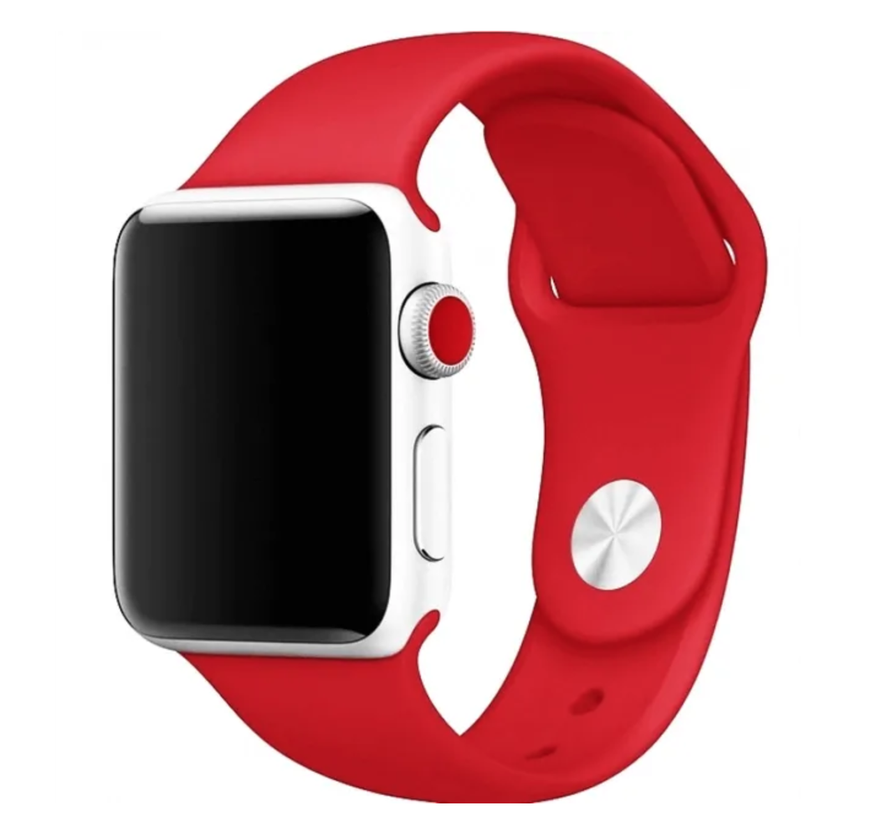 Ремінець Apple Watch silicone 38/40/41 mm Red, фото 1