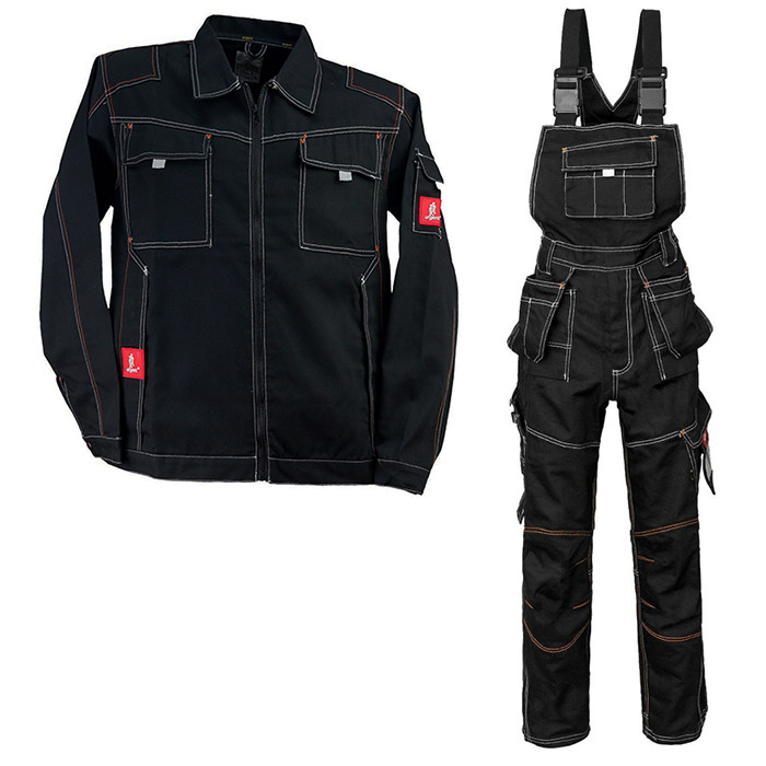 Костюм робочий спецодяг, чоловіча спецовка роба повсякденна якісна, комплект куртка та напівкомбінезон, фото 1