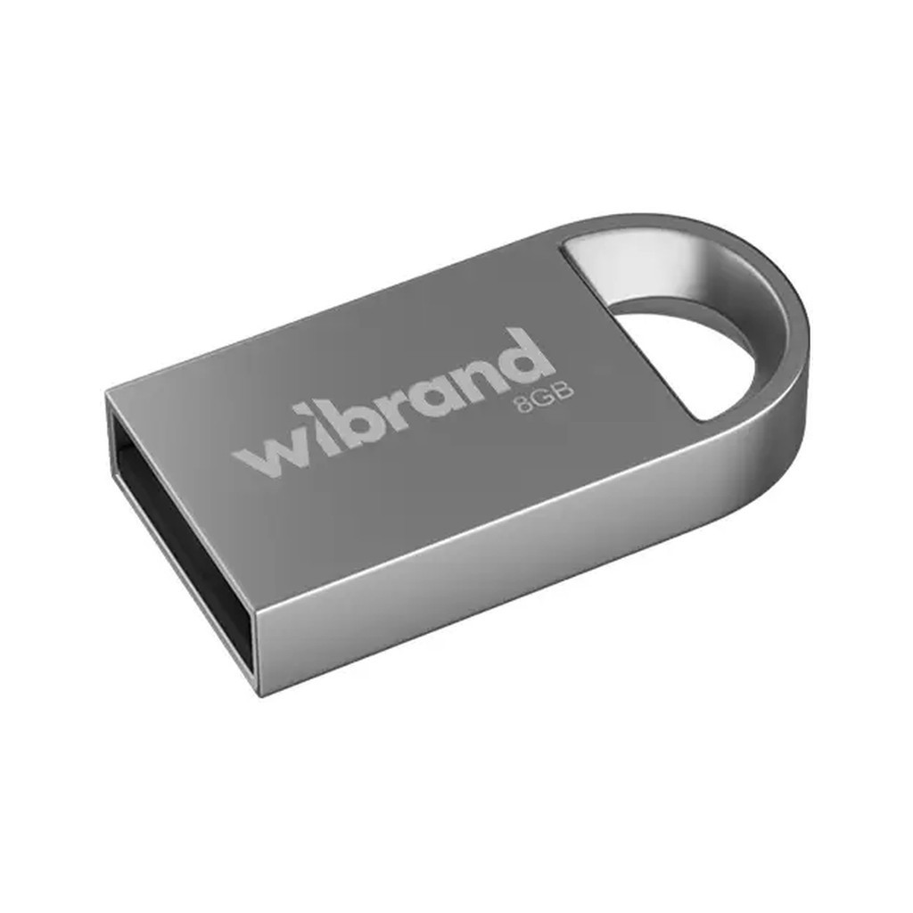 Флеш пам'ять Wibrand lynx 8 GB Silver USB 2.0 (WI2.0/LY8M2S)