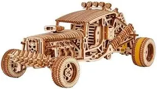 Модель Wood Trick Zabawka Drewniana Modern Machinery 3D Mad Buggy 320 Elementów WDTK002