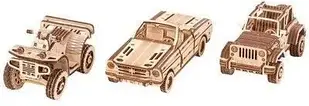 Модель Wood Trick Zabawka Drewniana Modern Machinery 3D Autoset 264 Elementy WDTK079