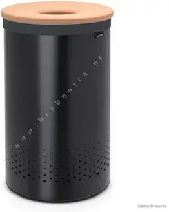 Контейнер для білизни Brabantia Kosz Na Bieliznę 60L Black Korek (120022)