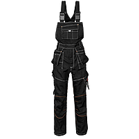Комбінезон робочий, спецодяг літній з міцної тканини з кишенями, Urgent робочий напівкомбінезон, фото 3