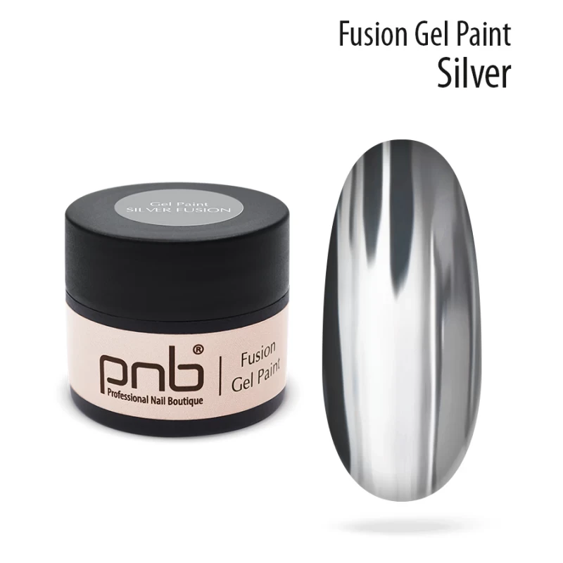 Гель-фарба PNB Gel Paint Silver Fusion, 5 мл