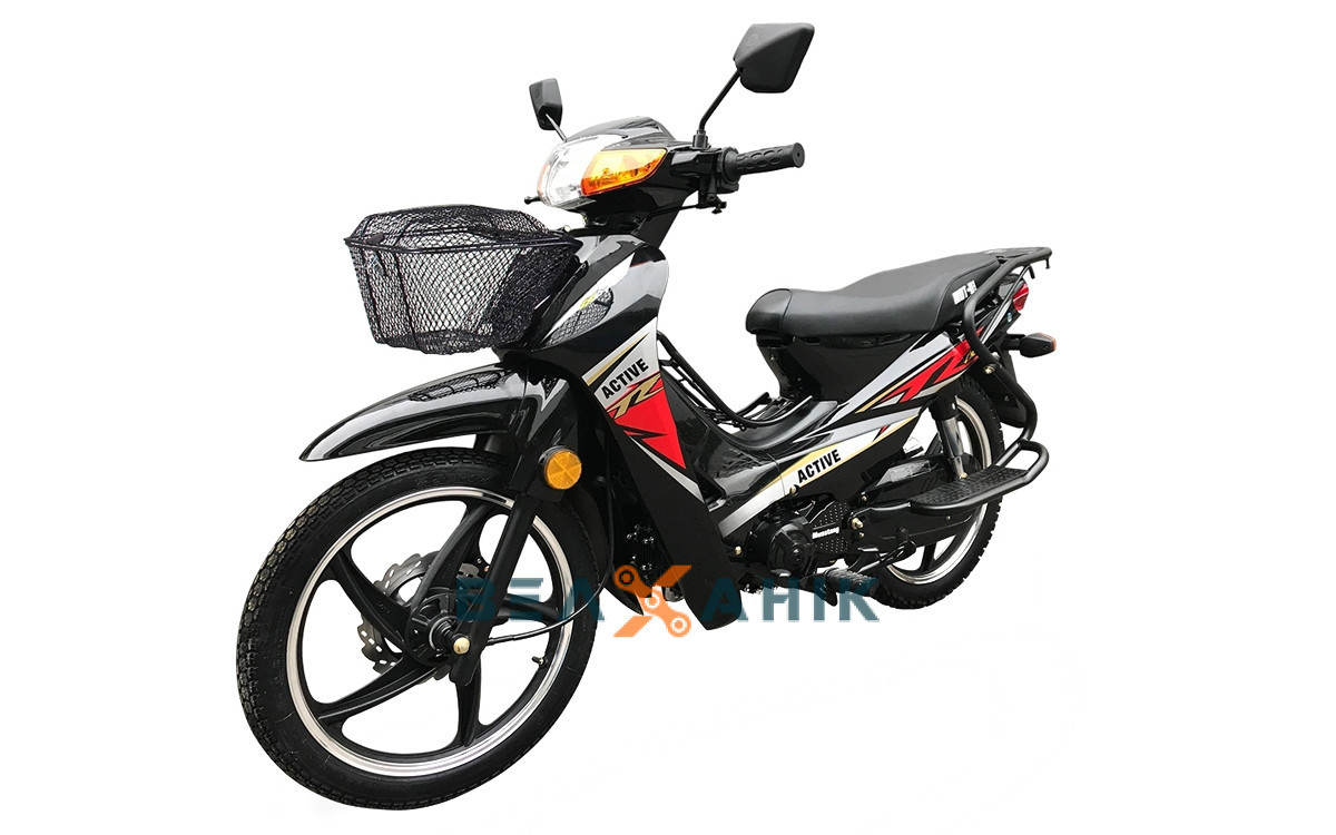Мопед Musstang MT 125-3 (B) Active 17/quot; Black