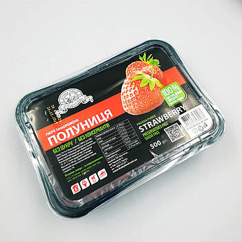 Пюре заморожене Fruity Land Полуниця — 500 г тільки самовитяг. Одеса