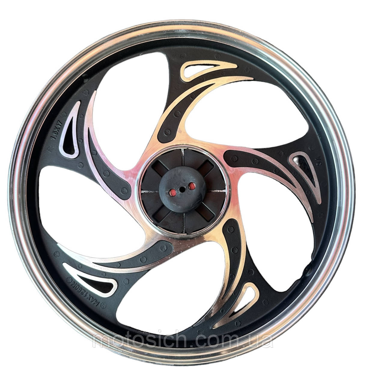 Диск задній 1.6-17 Дельта/Альфа/Актив (Титан), фото 1