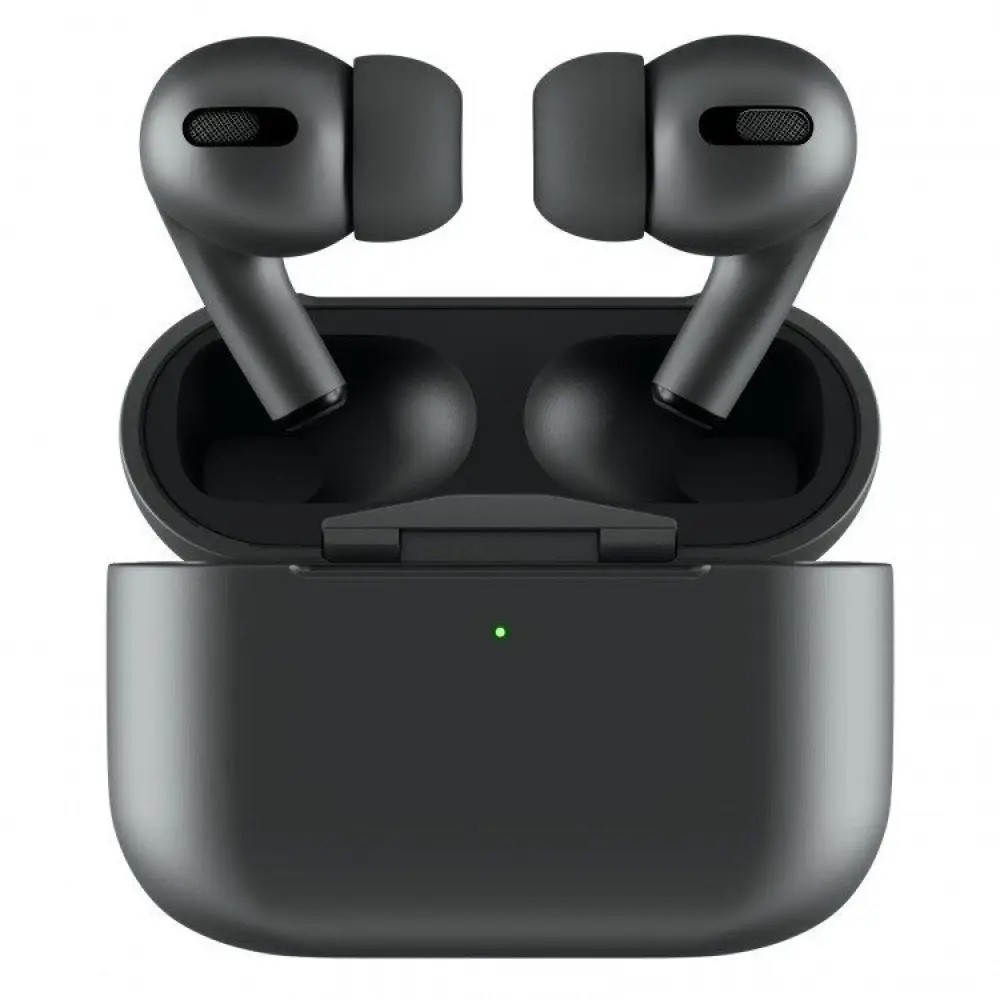Безпровідні навушники в кейсі Apple AirPods PRO Original series 1:1 no Logo Чорний 46443, фото 1