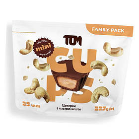 Цукерки з пастою кеш'ю в чорному шоколаді 225г, ТОМ