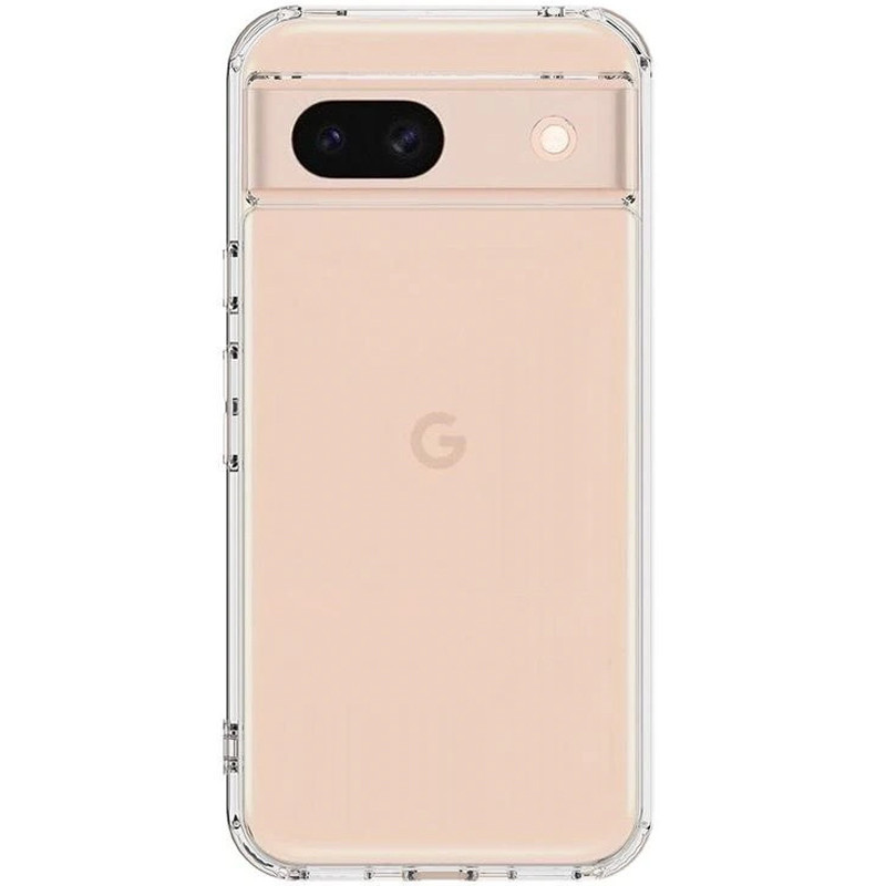 Прозорий чохол Epic Transparent Full Camera Protection для Google Pixel 8a | завтовшки 1.5 мм Безбарвний (прозорий), фото 1