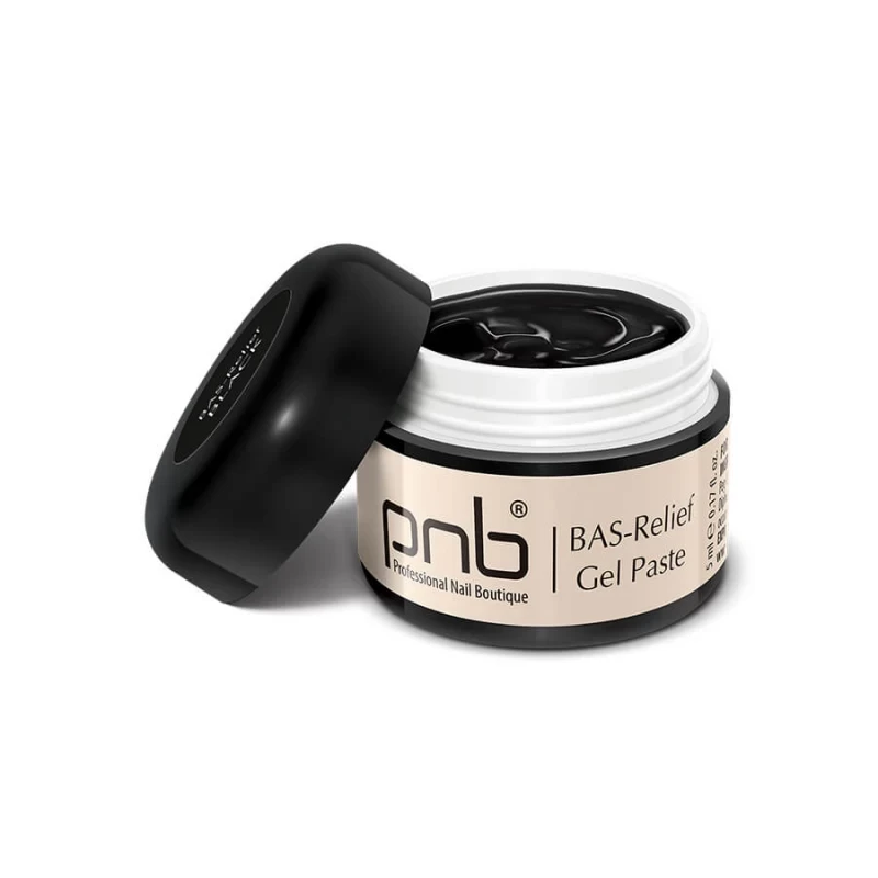 Гель-паста барельєф PNB Gel Paste Bas-Relief (чорна), 5 мл