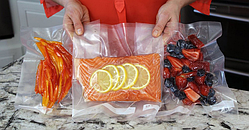 Пакети гофровані для вакуумних пакувальників 20 см/5 метрів