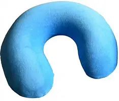Подушка ортопедична Nosco Ortho Travel для розвантаження шийного відділу 33*33*11 см Блакитна 17005