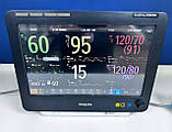 Б/У Монітор/модуль пацієнта Philips IntelliVue MX700 + Modul IntelliVue X2 (Used), фото 9