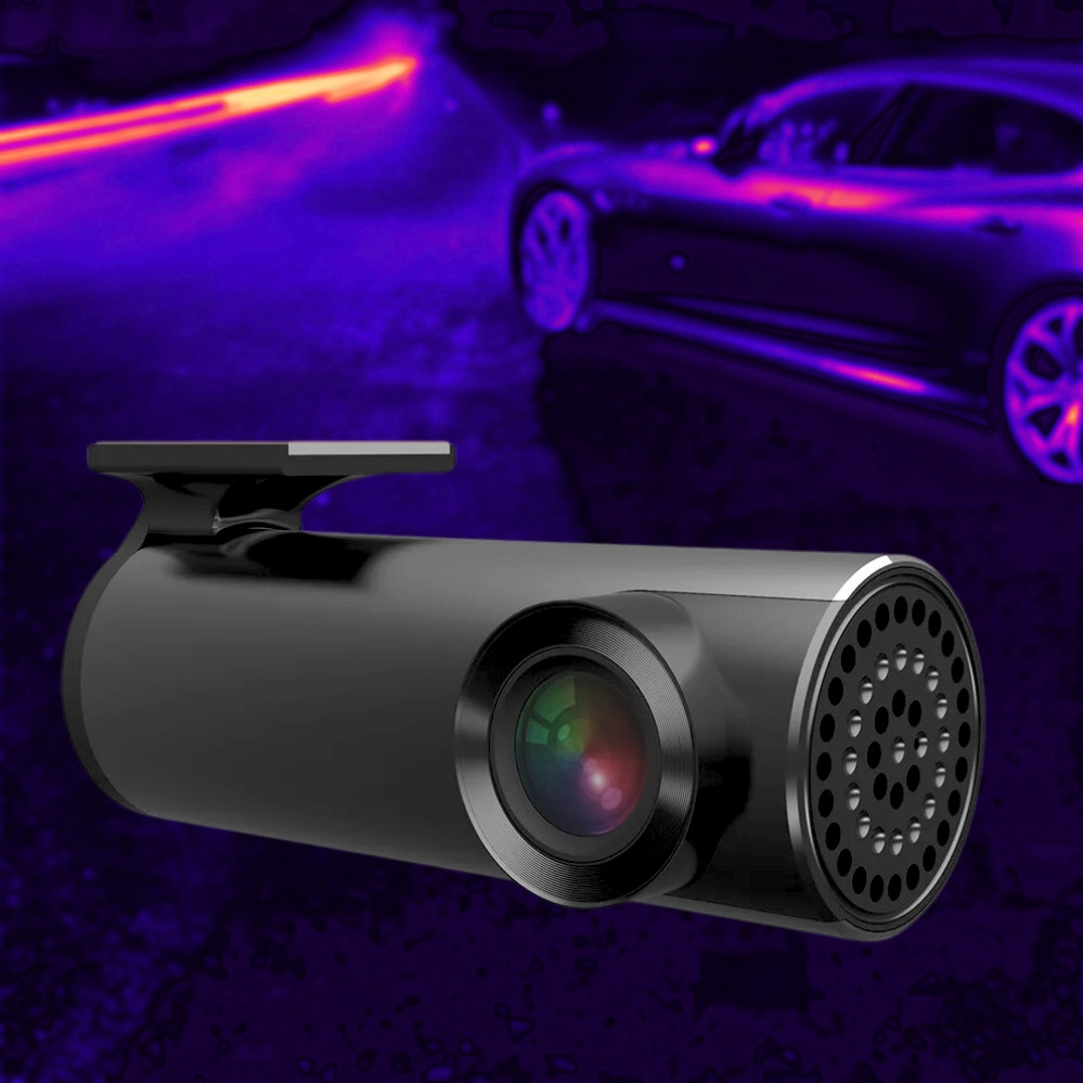 Відеореєстратор автомобільний USB DVR W7 на лобове скло для підключення до Android магнітолі