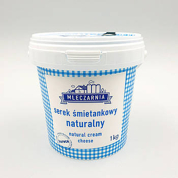 Крем сир вершковий натуральний Mleczarnia — 1 кг