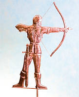 Флюгер мідний Лучник 95 х 65 х 4 см FL27 Майстерня