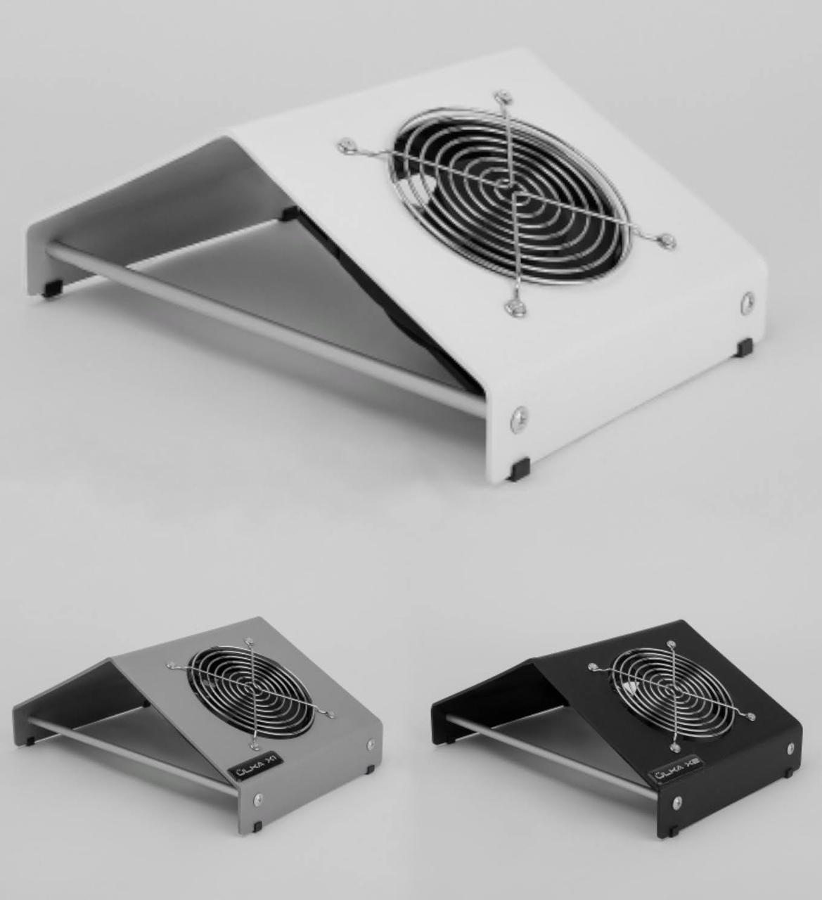 Настільна витяжка Ulka Mini Х1 (19 Вт) з регулятором потужності на шнурі для манікюру та педикюру (+1 мішок)