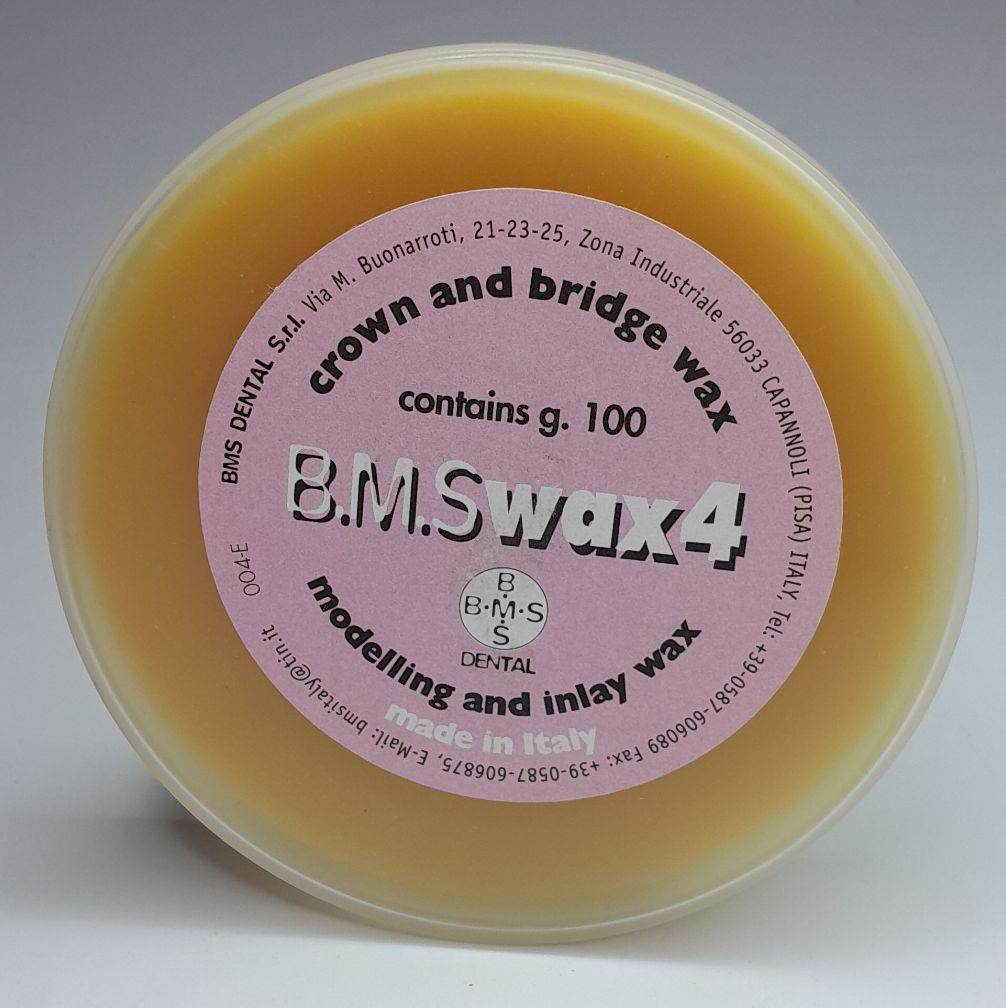 Віск моделювальний оклюзійний WAX 4 B.M.S 100г (жовтий)